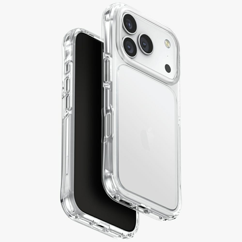 Uniq Lifepro Xtreme-etui for iPhone 17 Pro - gjennomsiktig