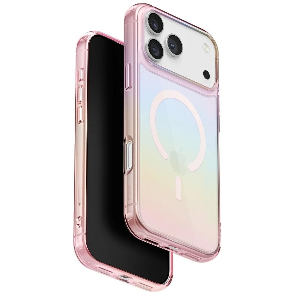Uniq Iridescia-etui for iPhone 17 Pro Magclick Charging - flerfarget