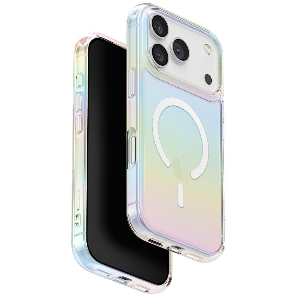 Uniq Iridescia-etui for iPhone 17 Pro Max Magclick-lading - flerfarget