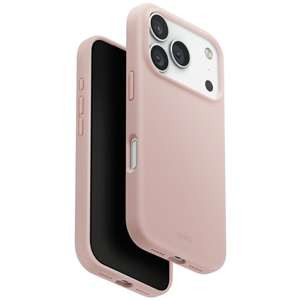 Uniq Lino iPhone 17 Pro Magclick-ladeveske - rosa