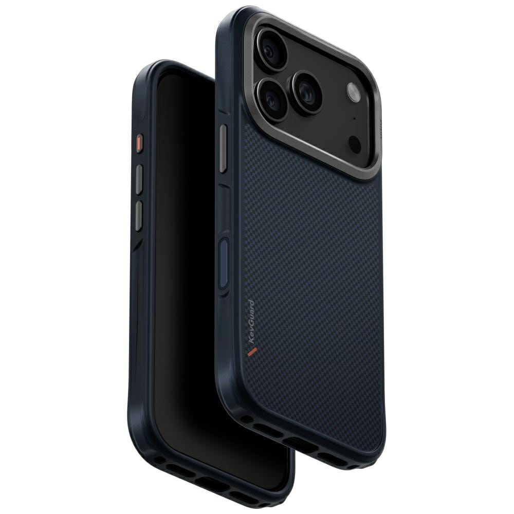 Uniq Keva-etui for iPhone 17 Pro Magclick Charging - Blå