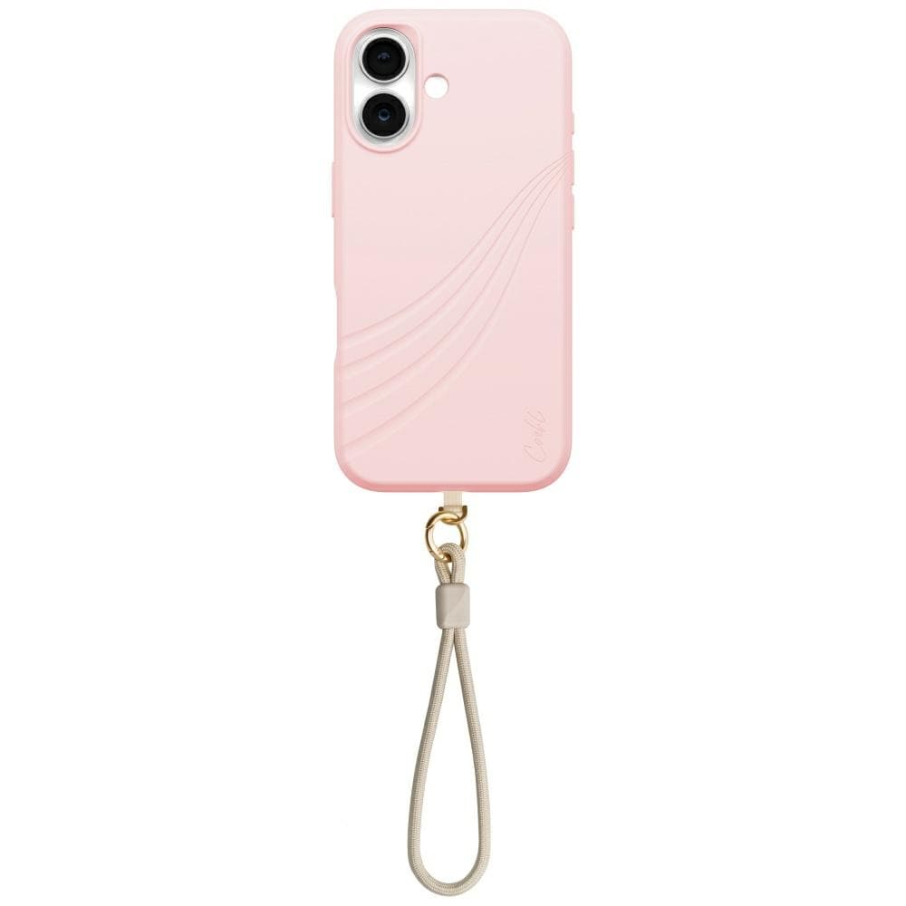 Uniq Coehl Serina-etui for iPhone 17 magnetisk lading - rosa