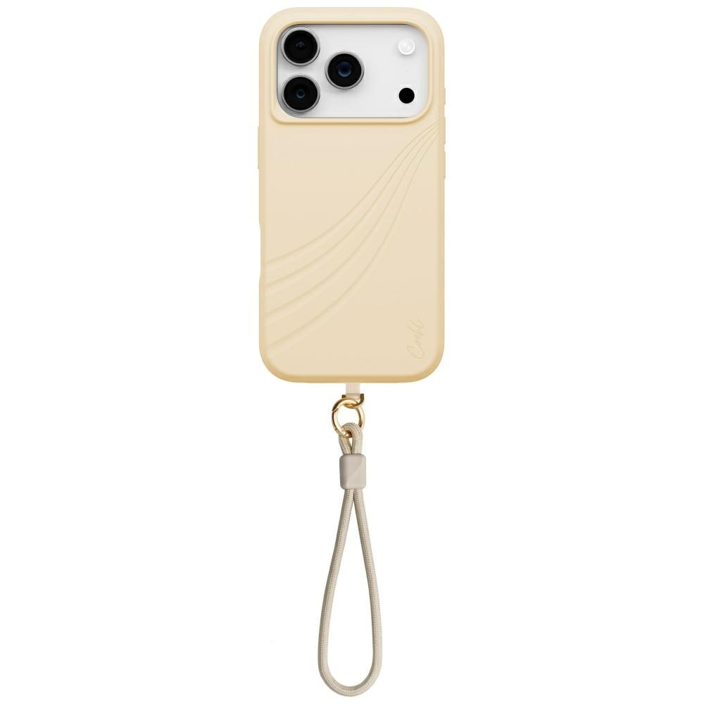 Uniq Coehl Serina-etui for iPhone 17 Pro magnetisk lading - Beige