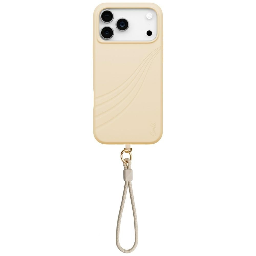 Uniq Coehl Serina-etui for iPhone 17 Pro Max magnetisk lading - Beige