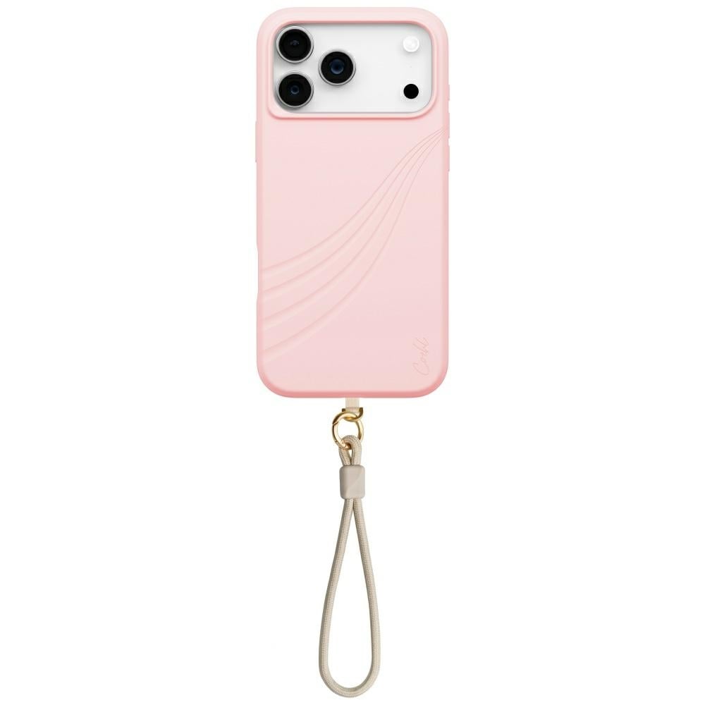 Uniq Coehl Serina-etui for iPhone 17 Pro Max magnetisk lading - rosa
