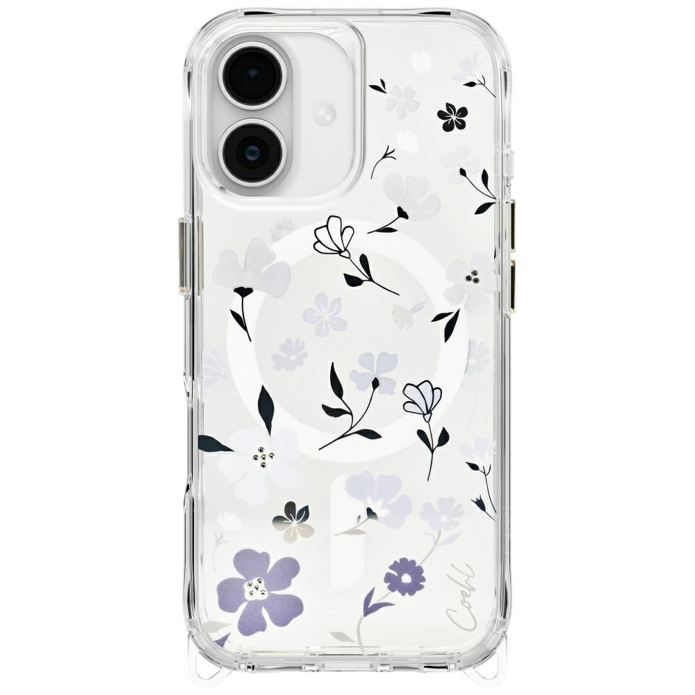 Uniq Coehl Amara-etui for iPhone 17 magnetisk lading - gjennomsiktig