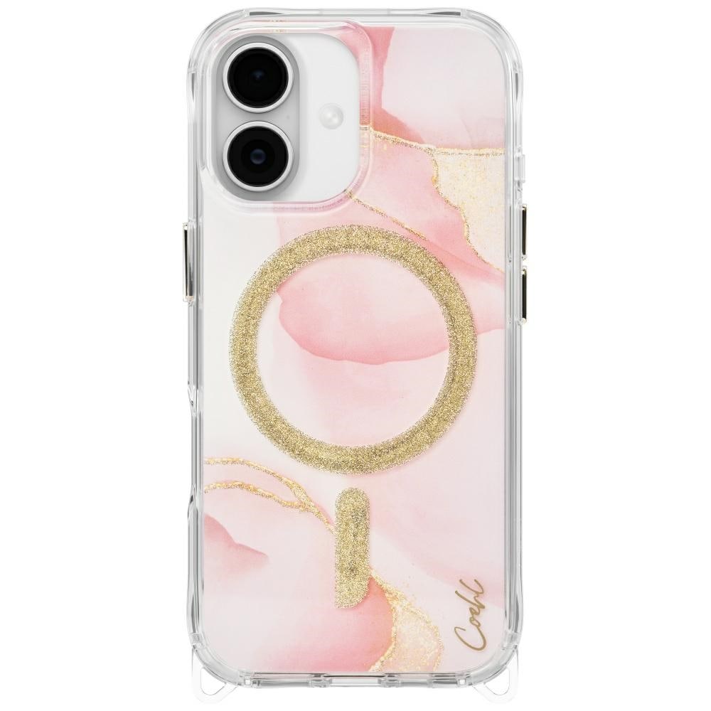 Uniq Coehl Aeris-etui for iPhone 17 magnetisk lading - rosa