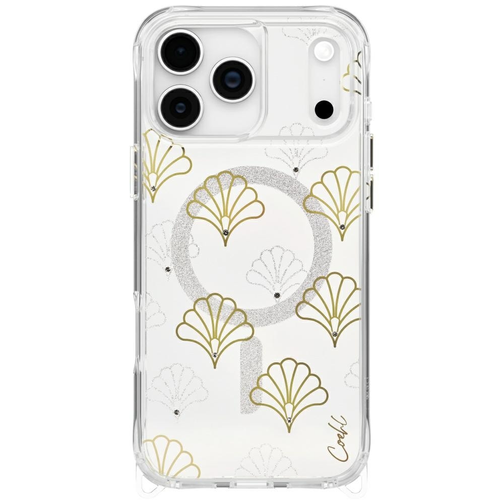 Uniq Coehl Maree-etui for iPhone 17 Pro Max magnetisk lading - sølv