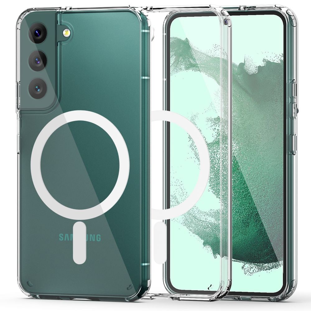 Tech-Protect FlexAir Hybrid MagSafe-etui for Samsung Galaxy S22 - Klar