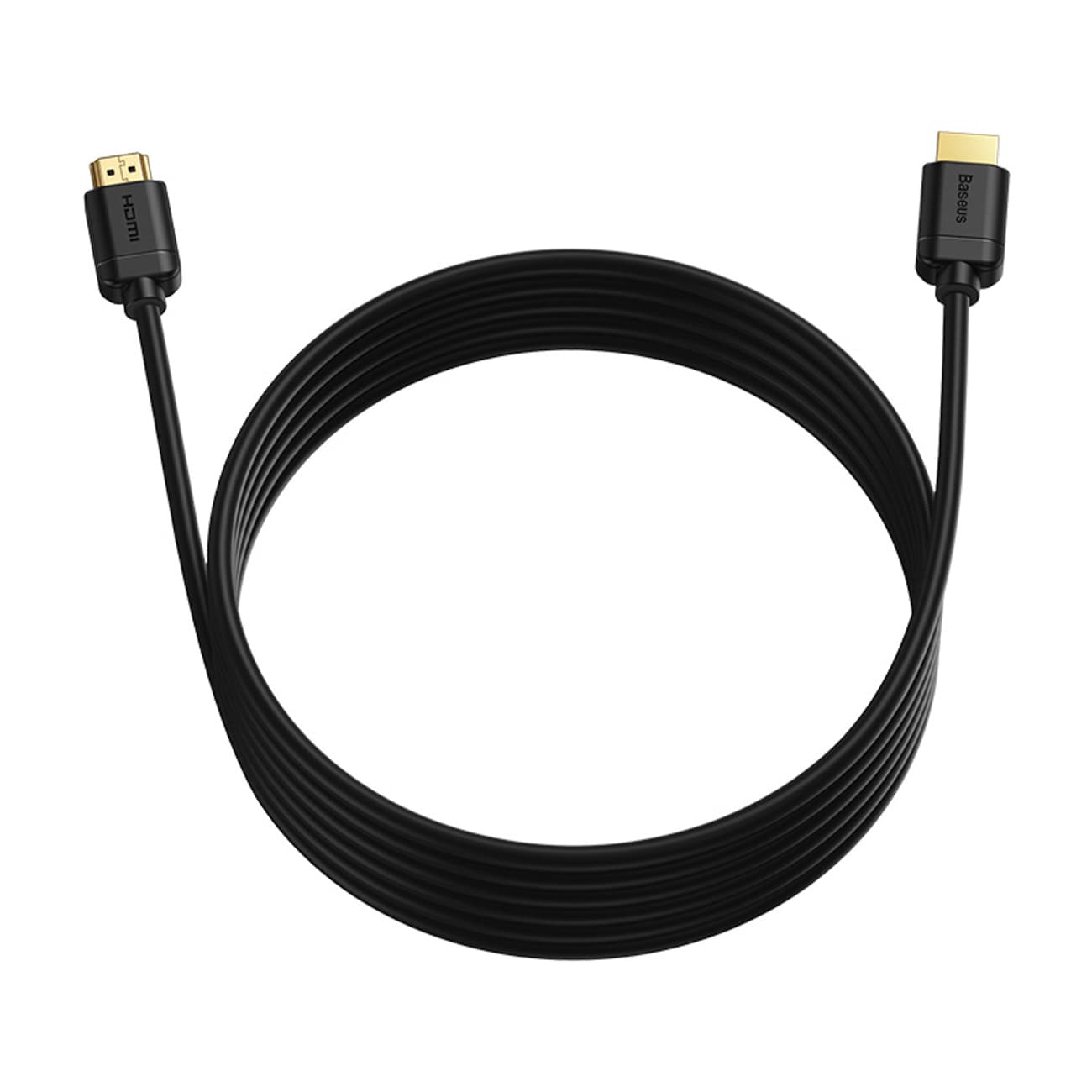 Baseus High Definition HDMI - HDMI-kabel 5m HDR HDMI 2.0 - svart