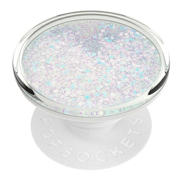 Popsockets 2 Tidepool Halo hvit holder og telefonstativ