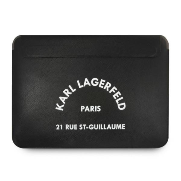Karl Lagerfeld Sleeve KLCS133RSGSGSFBK 13" svart/svart Saffiano RSG