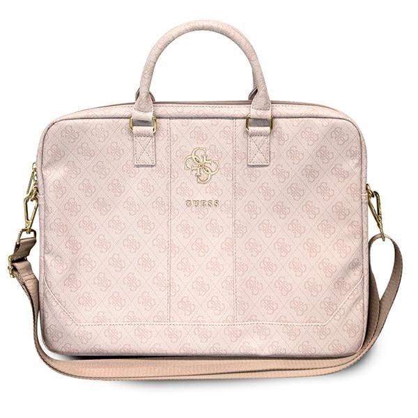 Guess 4G Big Logo bag for en 16'' bærbar datamaskin - rosa