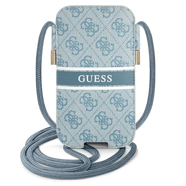 Guess Håndveske GUPHM4GDBL 6,1" blå/blå hardcase 4G Stripe