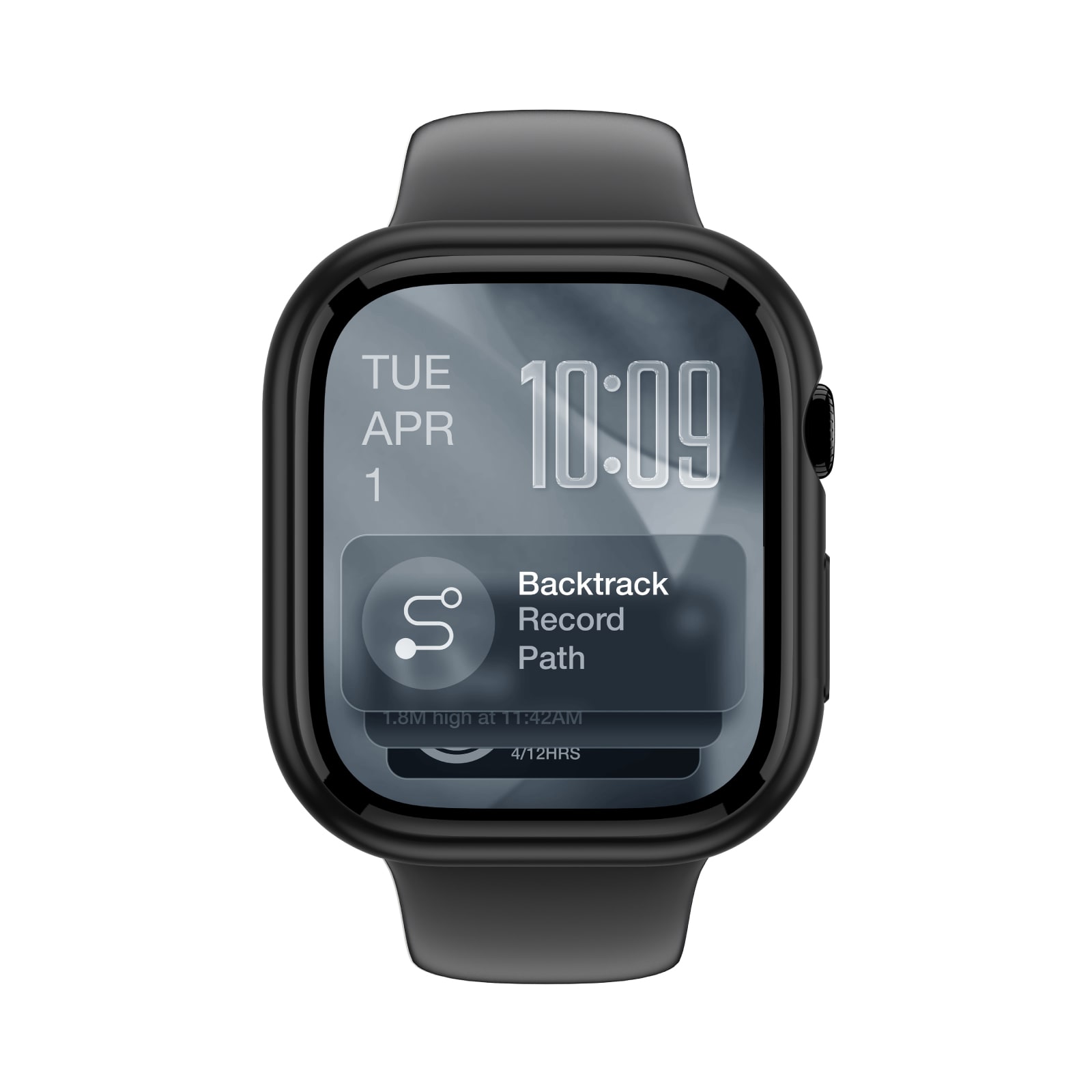 AmazingThing Minimal beskyttelsesveske for Apple Watch Series 11 46mm - Svart
