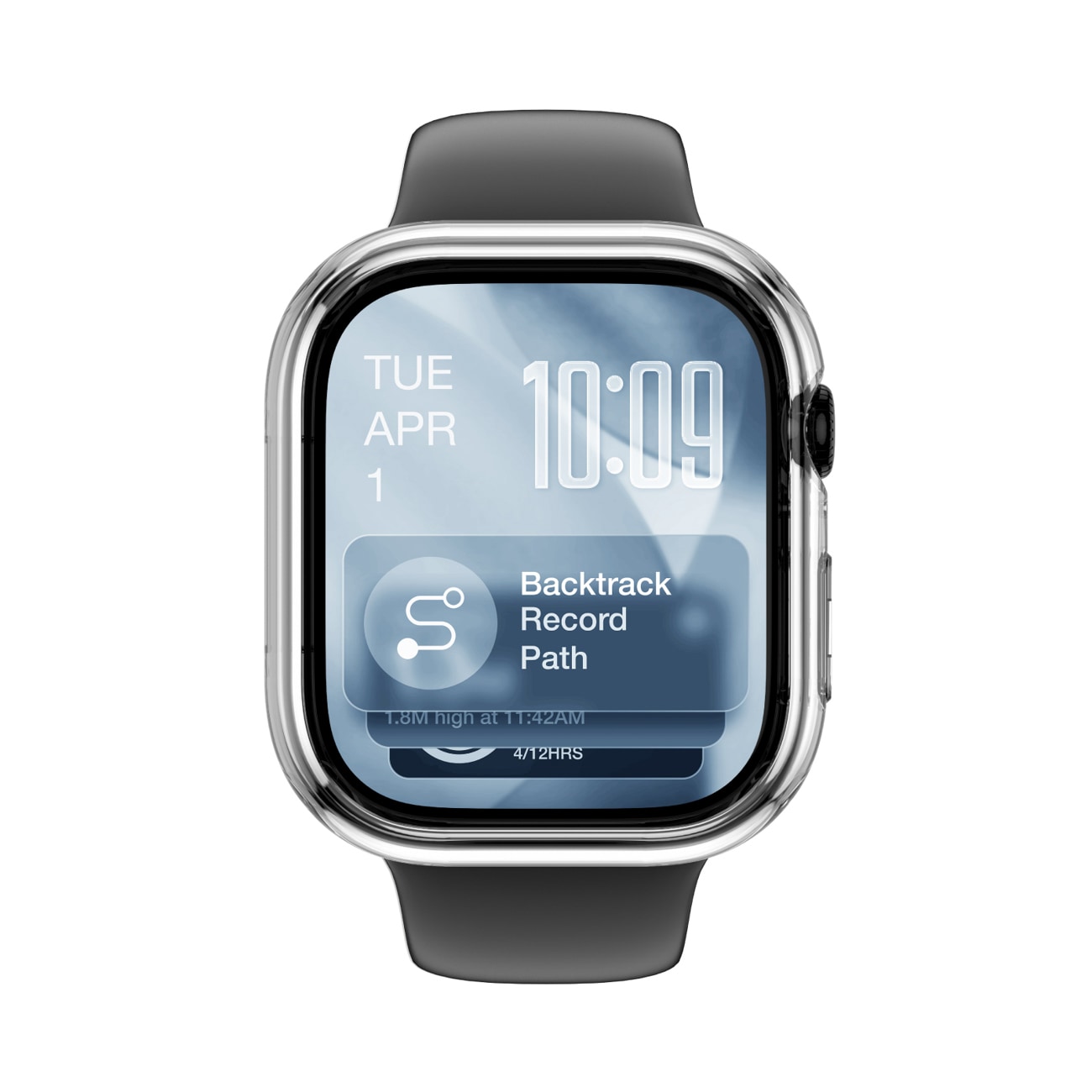 AmazingThing Minimal beskyttelsesveske for Apple Watch Series 11 42mm - Clear
