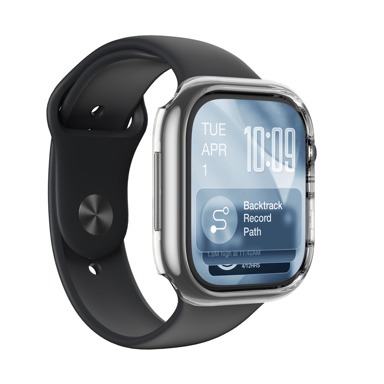 AmazingThing Minimal beskyttelsesveske for Apple Watch Series 11 42mm - Clear