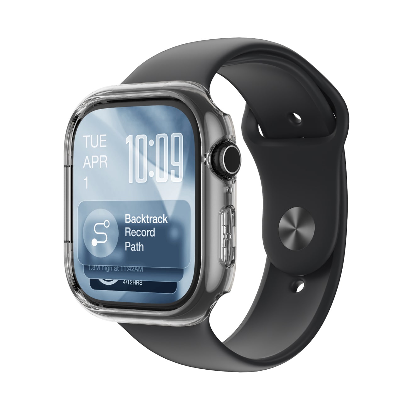 AmazingThing Minimal beskyttelsesveske for Apple Watch Series 11 42mm - Clear