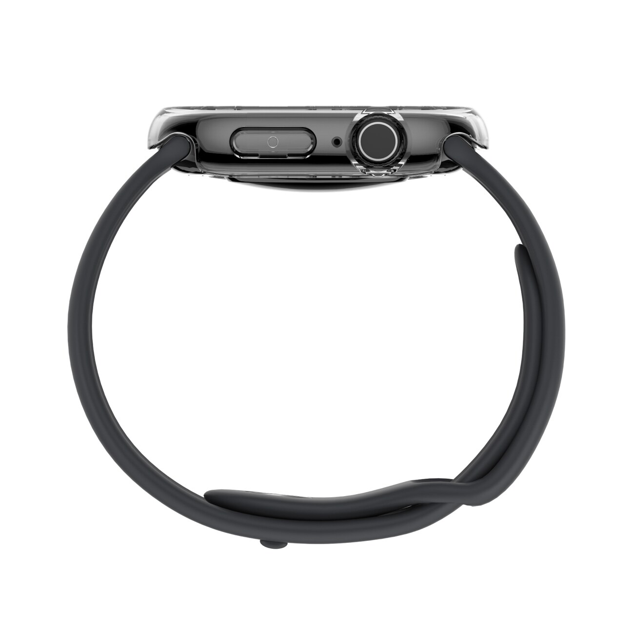 AmazingThing Minimal beskyttelsesveske for Apple Watch Series 11 42mm - Clear