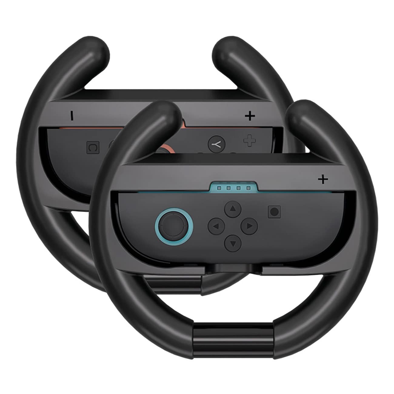 Nintendo Switch 2 Joy-Con Racing Wheel (pakke med 2) - Svart