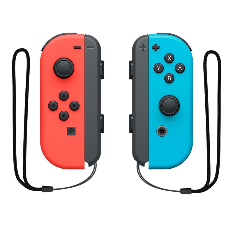Nintendo Switch Sports tilbehørspakke 10 deler / familiepakke / sportsutstyr til Joy-Con i rødt og blått