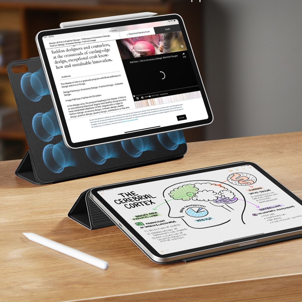 ESR Rebound magnetisk etui for iPad Pro 11'' 2024 - Svart