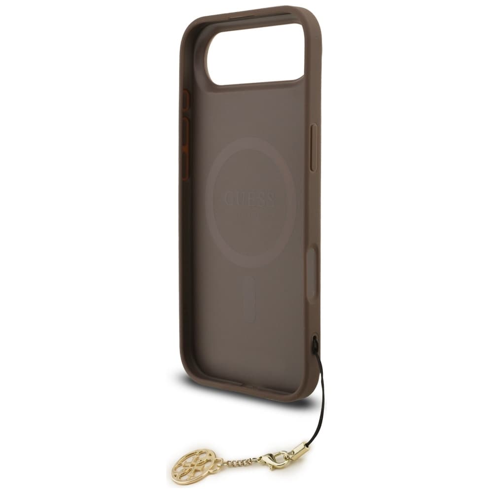 Guess 4G Charms Collection MagSafe-etui for iPhone Air - brun