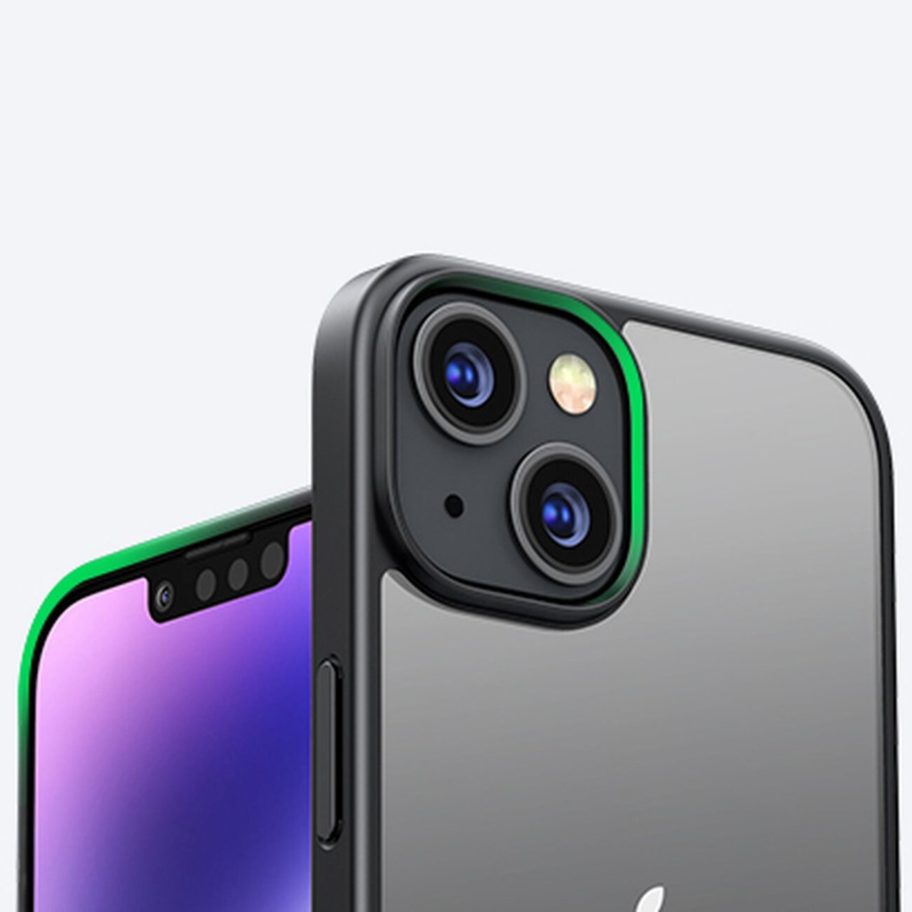 Ugreen LP634 Hardt deksel med gelramme og stativ for iPhone 14 Plus (90925)