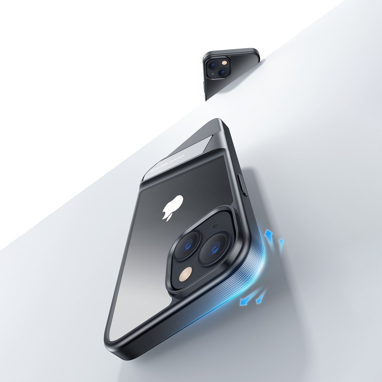 Ugreen LP634 Hardt deksel med gelramme og stativ for iPhone 14 Plus (90925)