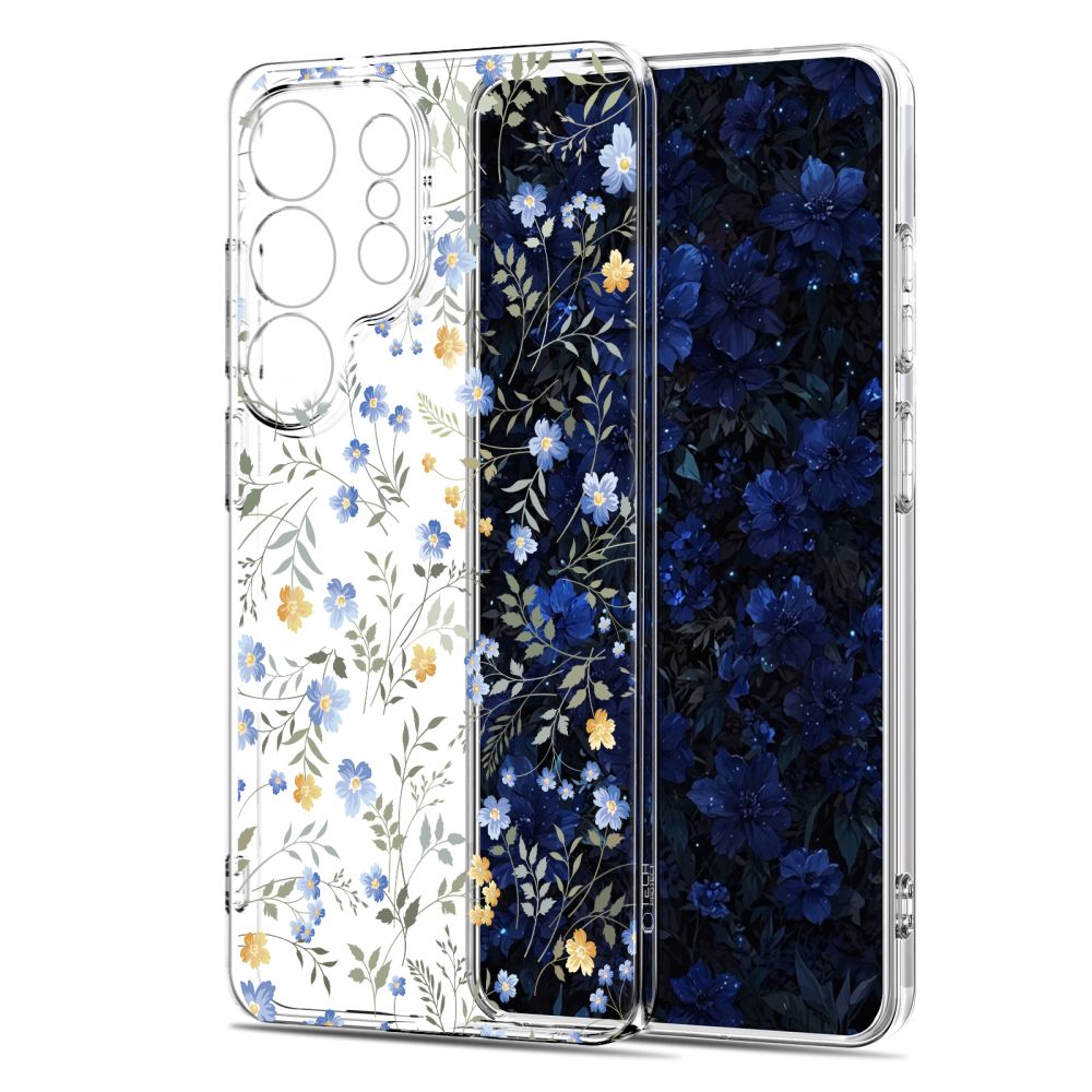 Tech-Protect FlexAir-etui for Samsung Galaxy S26 Ultra - fargerike blomster