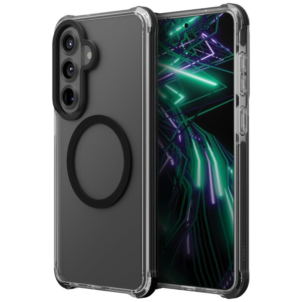 Uniq Combat-etui for Samsung Galaxy S26+ Magclick Charging - Svart