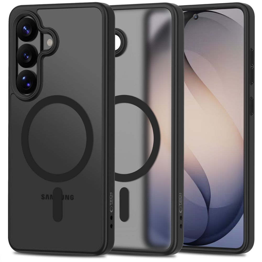 Tech-Protect Magmat MagSafe-etui for Samsung Galaxy S26+ - Svart