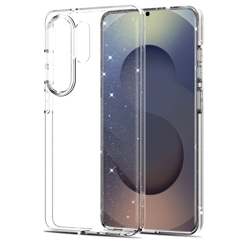 Tech-Protect FlexAir-etui for Samsung Galaxy S26 Ultra - Klar og glitter