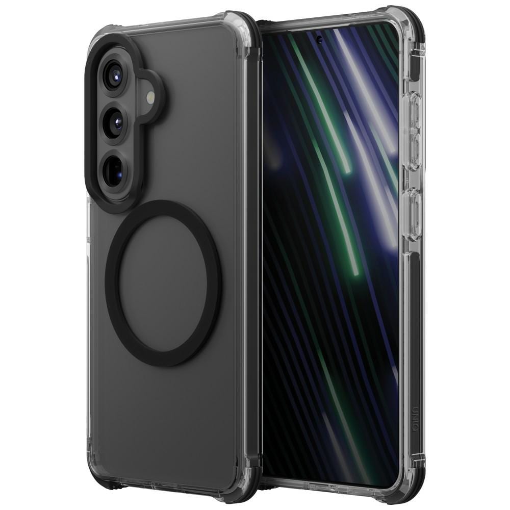 Uniq Combat-etui for Samsung Galaxy S26 Magclick Charging - Svart