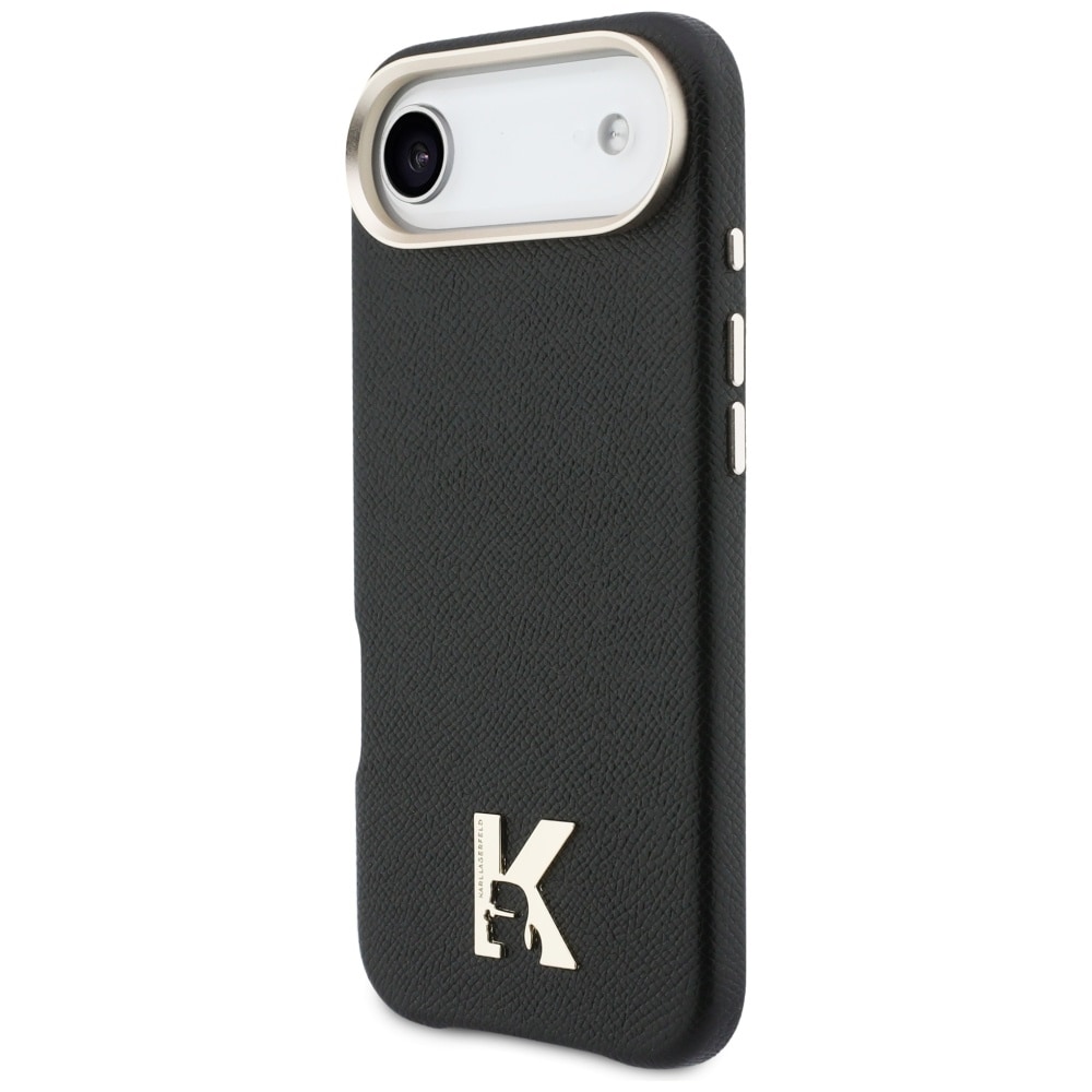 Karl Lagerfeld Karl Head Logo MagSafe-etui med Karl Lagerfeld-logo for iPhone Air - svart