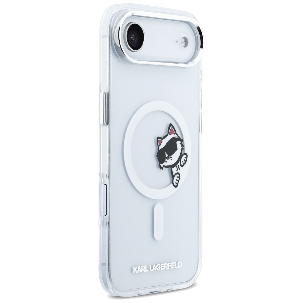 Karl Lagerfeld IML Peekaboo MagSafe-etui for iPhone Air - Klar