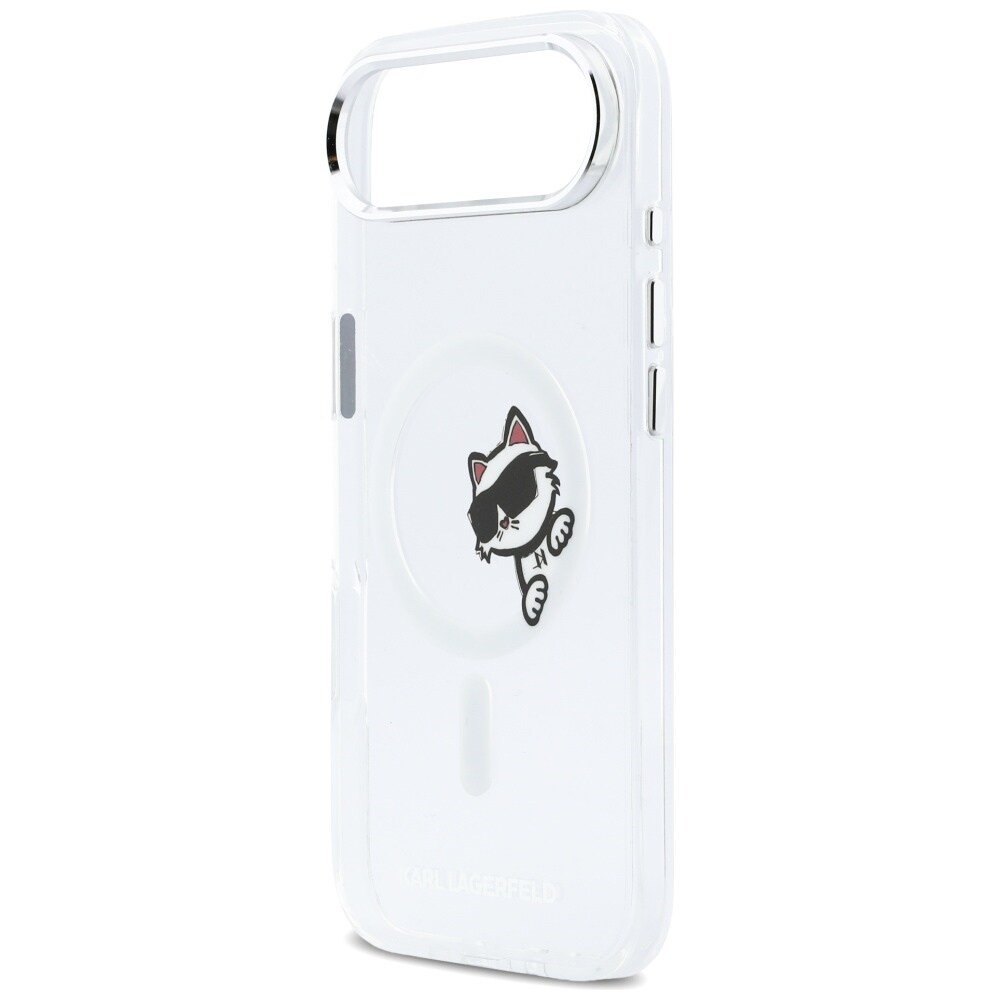 Karl Lagerfeld IML Peekaboo MagSafe-etui for iPhone Air - Klar