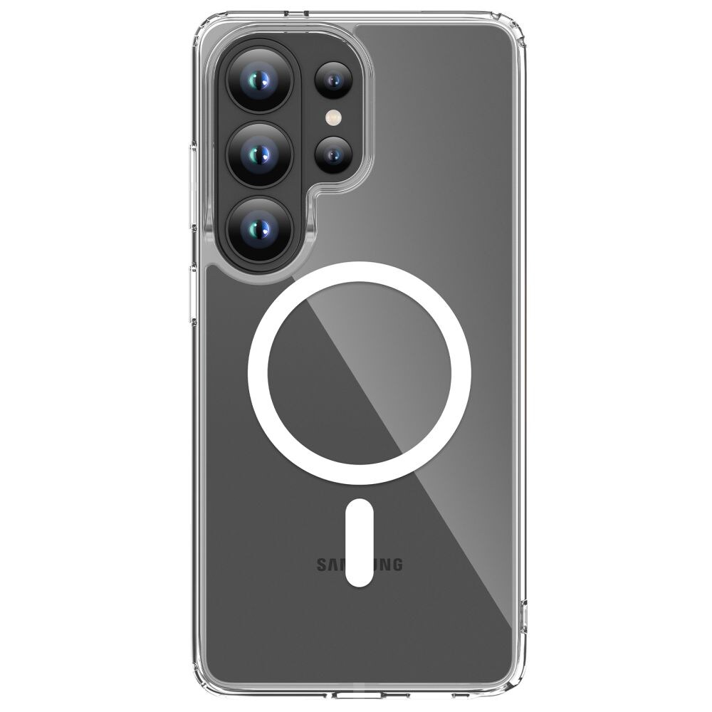Tech-Protect FlexAir Hybrid MagSafe-etui for Samsung Galaxy S26 Ultra - gjennomsiktig