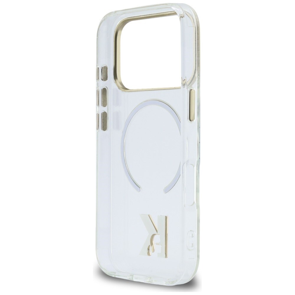 Karl Lagerfeld IML K Head Logo MagSafe-etui til iPhone 17 Pro - Klar