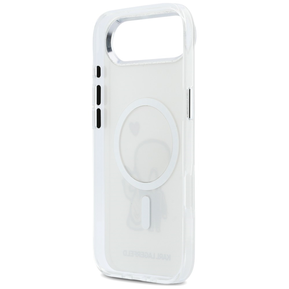 Karl Lagerfeld Karl & Choupette Back MagSafe-etui for iPhone Air - Klar
