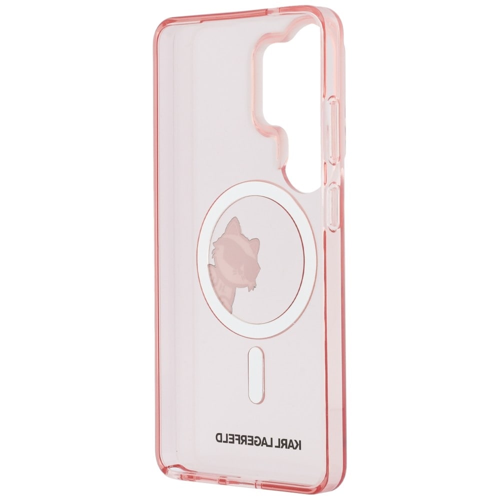 Karl Lagerfeld IML Peekaboo Choupette MagSafe-etui for Samsung Galaxy S26 Ultra - Rosa