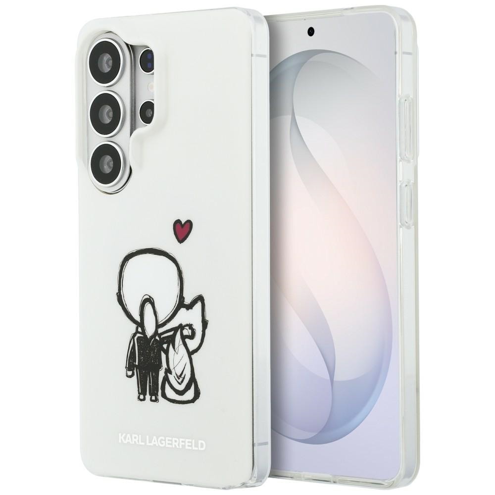 Karl Lagerfeld IML Karl&Choupette MagSafe-etui for Samsung Galaxy S26 Ultra - gjennomsiktig