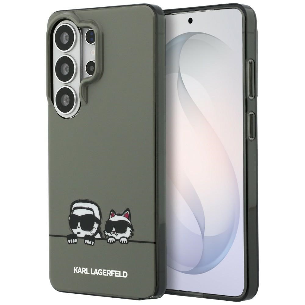 Karl Lagerfeld IML Peekaboo Karl&Choupette MagSafe-etui for Samsung Galaxy S26 Ultra - Svart