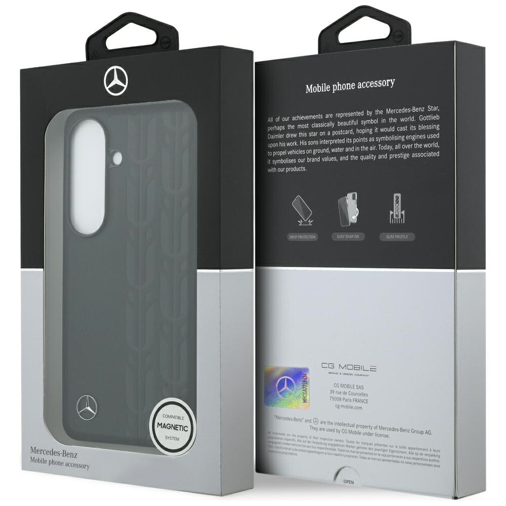 Mercedes Laurel Leaves MagSafe-etui for Samsung Galaxy S26 - Svart