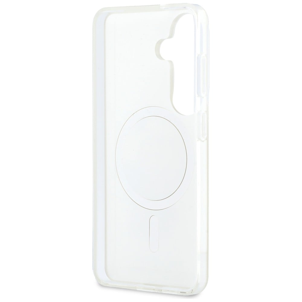 Karl Lagerfeld IML Peekaboo Karl & Choupette MagSafe Case for Samsung Galaxy S26 Plus - Transparent