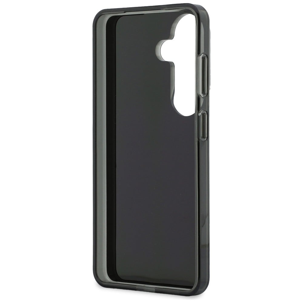 Guess IML Big Metal 4G Script-etui for Samsung Galaxy S26 - svart