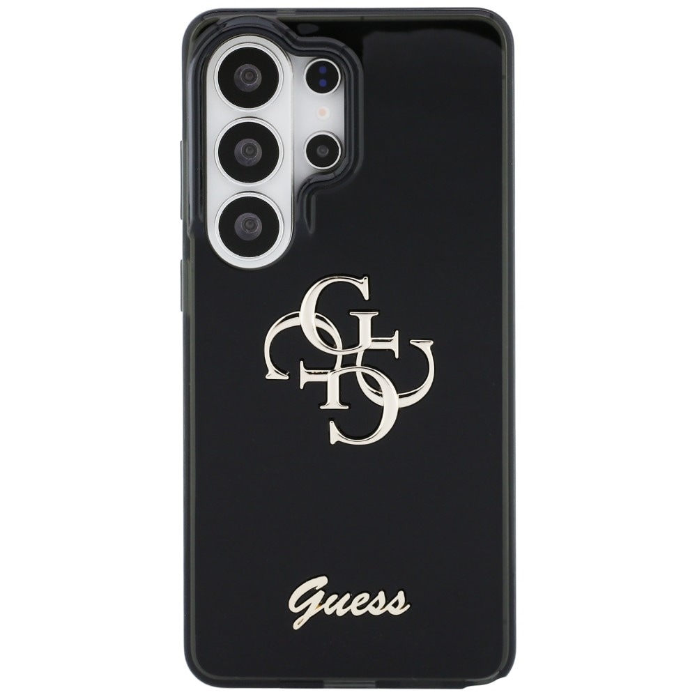 Guess IML Big Metal 4G Script-etui for Samsung Galaxy S26 Ultra - svart