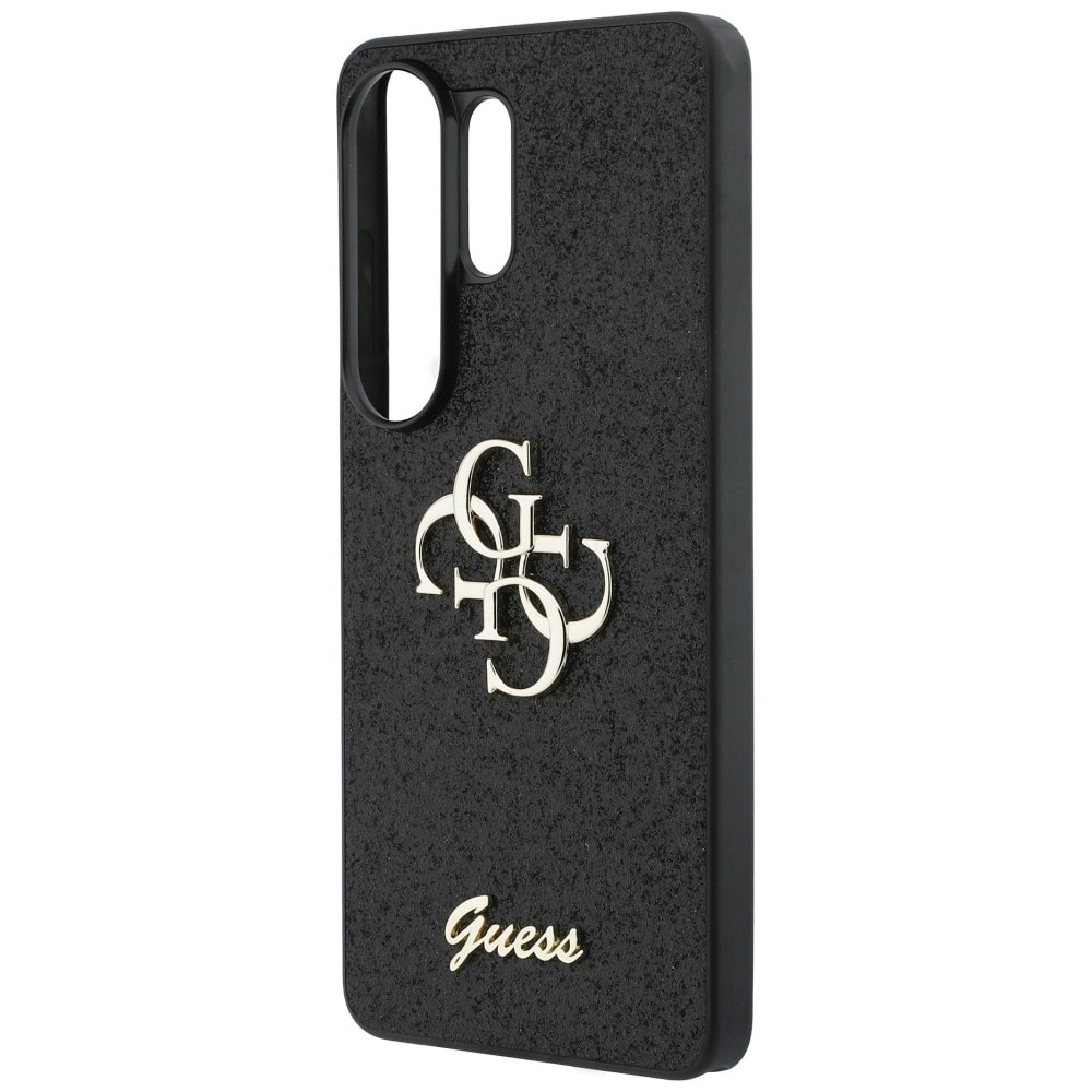 Guess Fast glitter Big 4G metallogo-deksel for Samsung Galaxy S26 Ultra - svart
