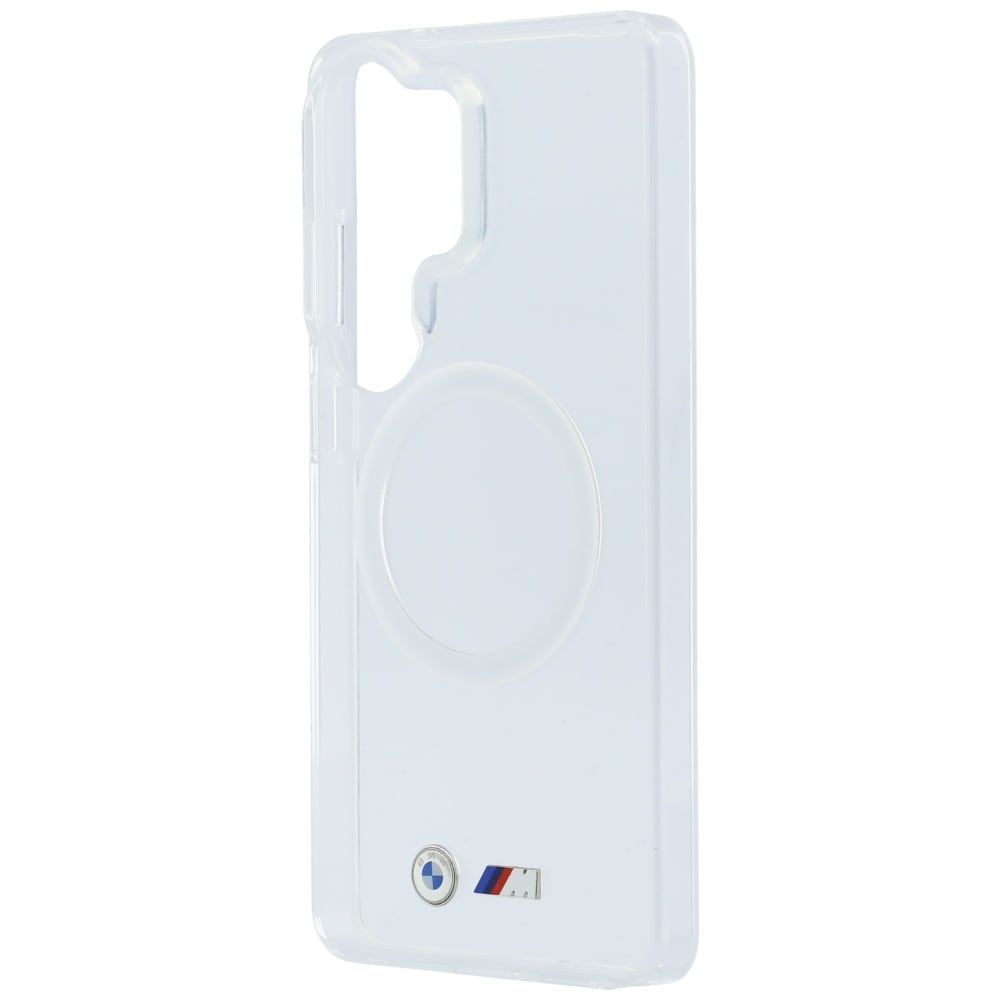 BMW IML støtsikkert MagSafe-etui med metallogo for Samsung Galaxy S26 Ultra - gjennomsiktig
