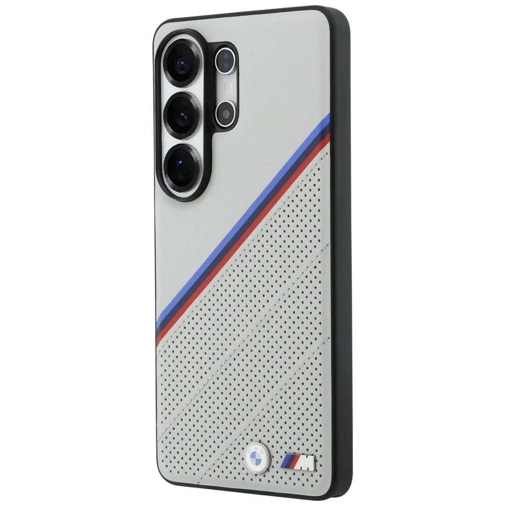 BMW Tricolor MagSafe-etui med metallogo for Samsung Galaxy S26 Ultra - Grå